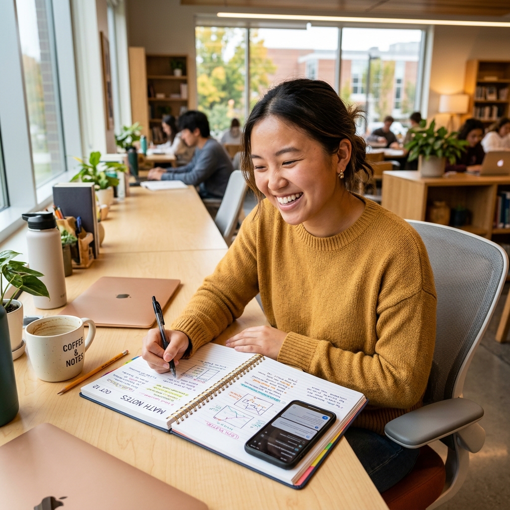 Student using AI Tutor Pro